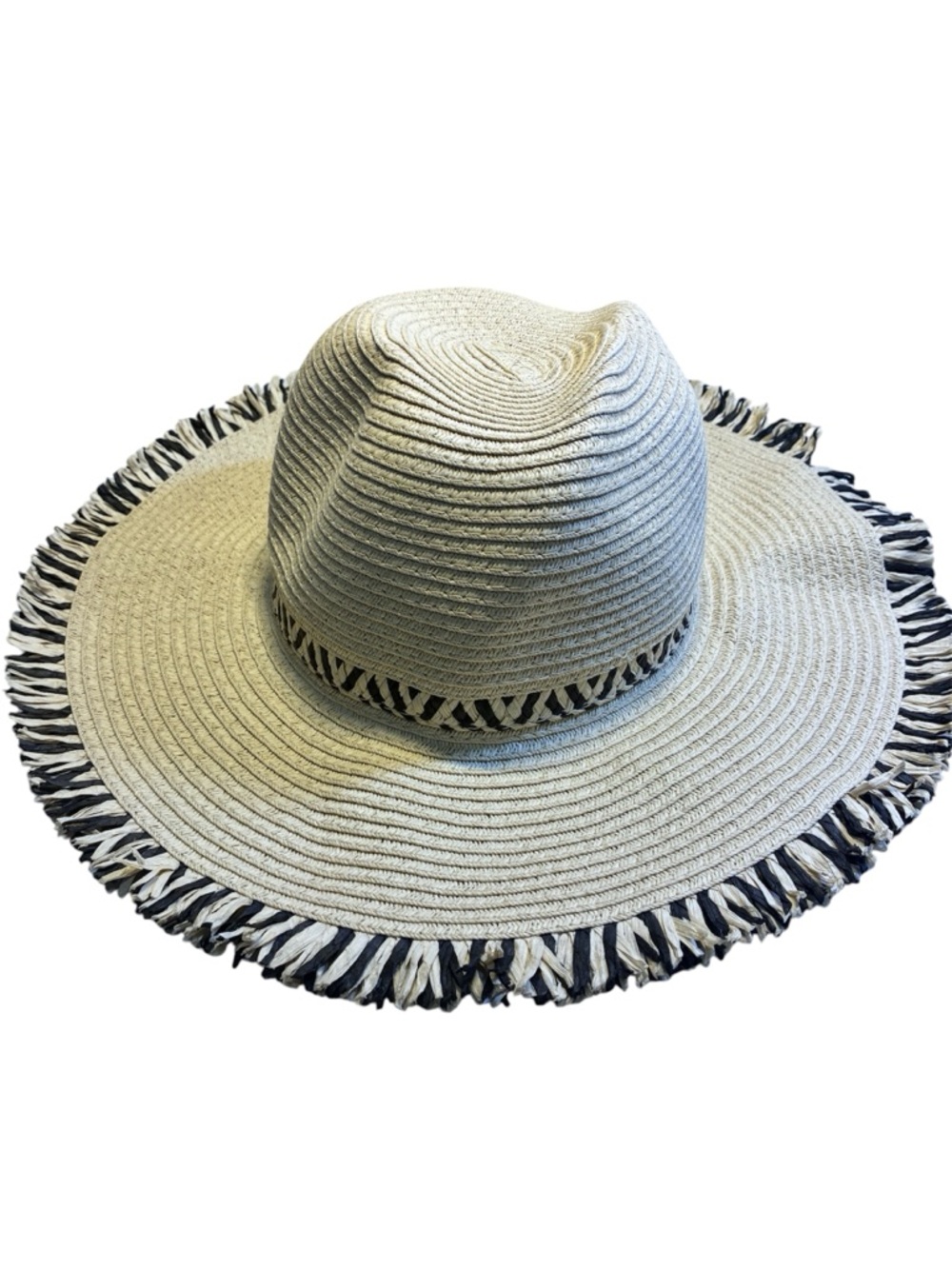 Holly & Blü Wide Brim Straw hat one size